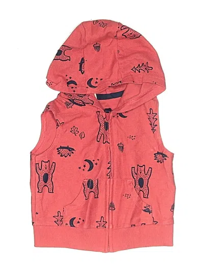 Pre-owned Carter's Babies' Vest In Pink