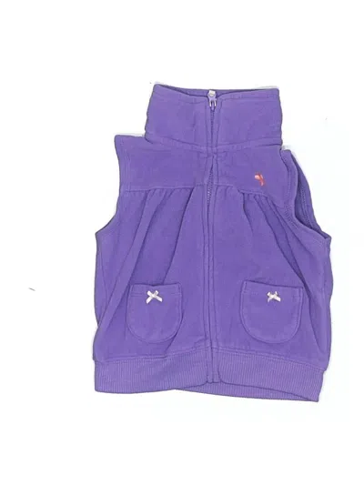 Pre-owned Carter's Babies' Vest In Purple