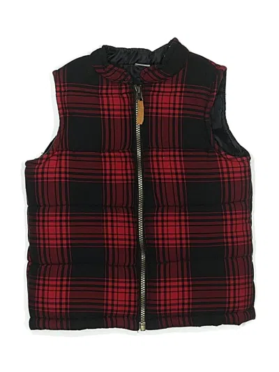 Pre-owned Carter's Kids' Vest In Red