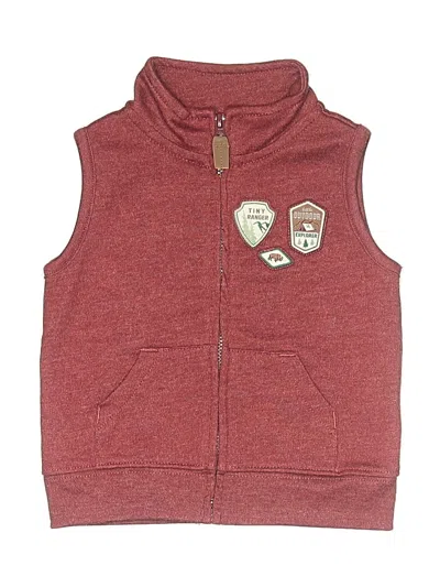 Pre-owned Carter's Babies' Vest In Red