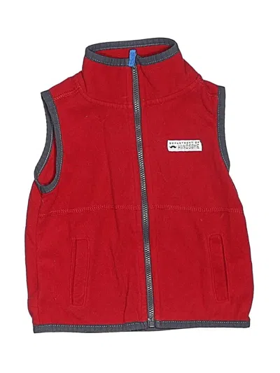 Pre-owned Carter's Kids' Vest In Red
