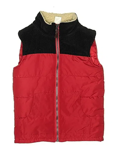 Pre-owned Carter's Kids' Vest In Red