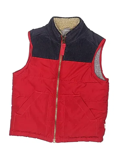 Pre-owned Carter's Kids' Vest In Red