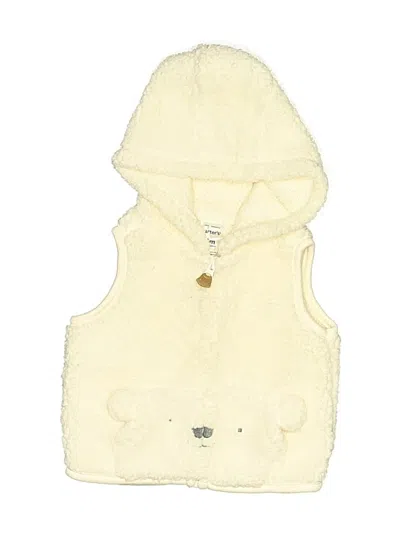 Pre-owned Carter's Babies' Vest In White