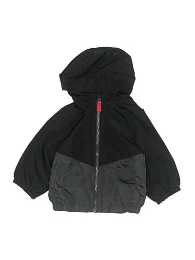 Pre-owned Carter's Babies' Windbreaker Jacket In Black