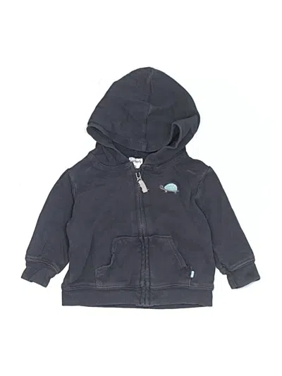 Pre-owned Carter's Babies' Zip Up Hoodie In Blue