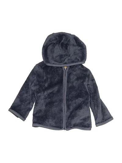 Pre-owned Carter's Babies' Zip Up Hoodie In Blue