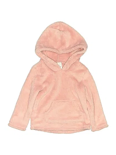 Pre-owned Carter's Kids' Zip Up Hoodie In Pink