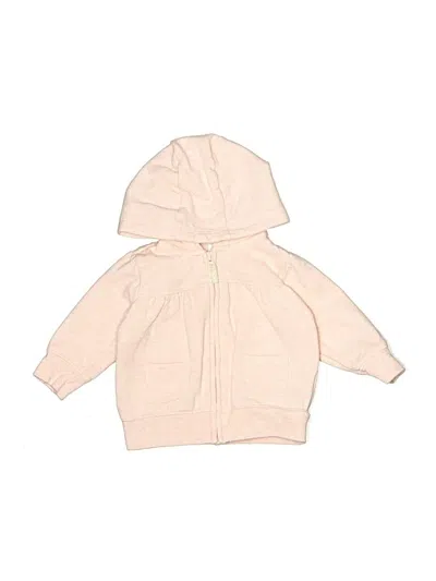 Pre-owned Carter's Babies' Zip Up Hoodie In Pink