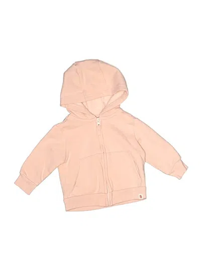 Pre-owned Carter's Babies' Zip Up Hoodie In Pink