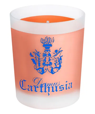 Carthusia I Profumi Di Capri Scented Candle Corallium 190 G In Orange