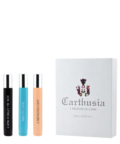 Carthusia I Profumi Di Capri Dolce Vita Discovery Set Eau De Parfum 3x10 ml In White