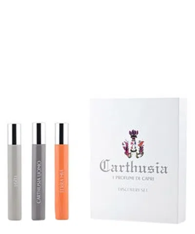 Carthusia I Profumi Di Capri Eleganza Italiana Discovery Set Eau De Parfum 3x10 ml In White