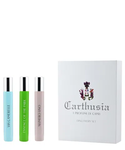 Carthusia I Profumi Di Capri Giardino Mediterraneo Discovery Set Eau De Parfum 3x10 ml In White