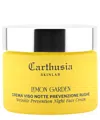 Carthusia I Profumi Di Capri Lemon Garden Wrinkle Prevention Night Face Cream 50 ml - Skinlab In White