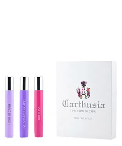 Carthusia I Profumi Di Capri Primavere Caprese Discovery Set Eau De Parfum 3x10 ml In White
