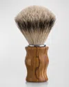 Carthusia Men's Salone Da Barba Super Badger And Olive Wood Shaving Brush