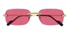 Cartier Ct0271s010 In Pink