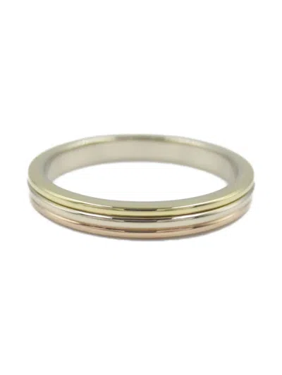 Pre-owned Cartier 10's 18kt Gold Vendome Ring