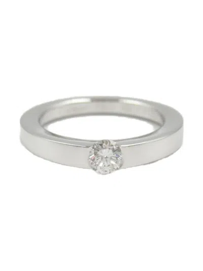 Pre-owned Cartier 10's 18kt White Gold Diamond Ring