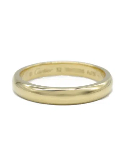 Pre-owned Cartier 10s 18k Yellow Gold Polished Ring