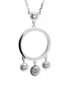 Cartier 18k 0.16 Ct. Tw. Diamond Diamants Legers Pendant Necklace (authentic )