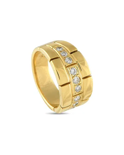Cartier 18k 0.30 Ct. Tw. Diamond Ring (authentic Pre-loved) In Gold