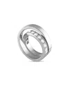 Cartier 18k 1.20 Ct. Tw. Diamond Ring (authentic Pre-loved) In Metallic