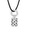 Cartier 18k 2.78 Ct. Tw. Diamond & Onyx Necklace (authentic )