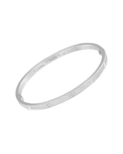 Cartier 18k Bracelet (authentic Pre-loved) In Silver