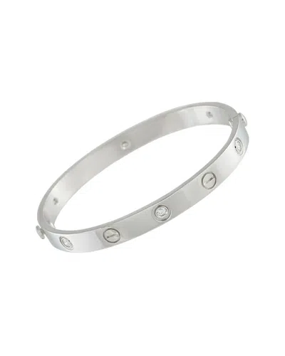 Cartier 18k Bracelet (authentic Pre-loved) In Silver