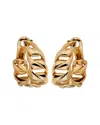 Cartier 18k Chain Link Clip-on Hoops (authentic )