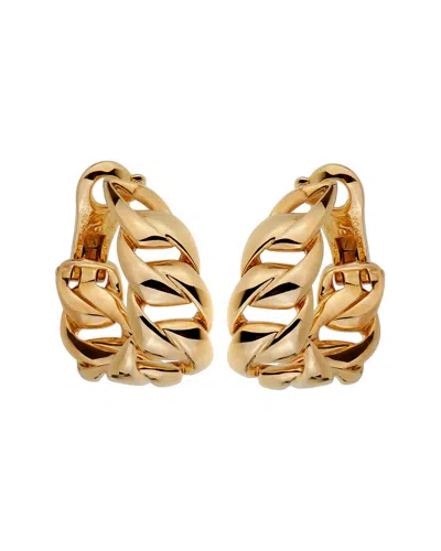 Cartier 18k Chain Link Clip-on Hoops (authentic )