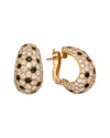 Cartier Panthere Hoop Diamond Earrings