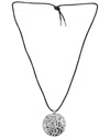 Cartier Panthere Diamond White Gold Disc Necklace