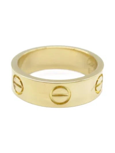 Pre-owned Cartier 18k Yellow Gold Love Ring