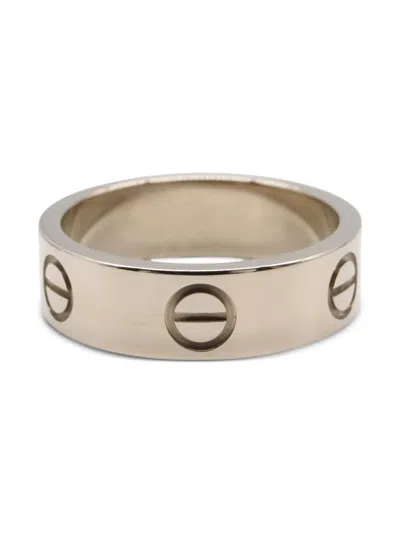 Pre-owned Cartier 2010s 18k White Gold Love Ring