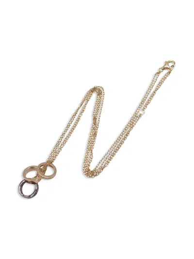 Pre-owned Cartier 2010s 18k Rose Gold Love Diamond Necklace
