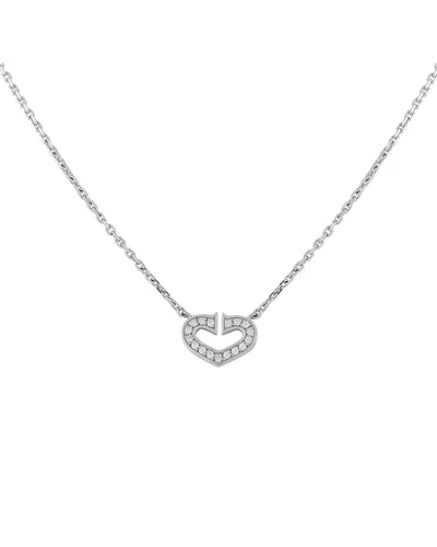 Cartier 18k Necklace (authentic Pre-loved) In Silver