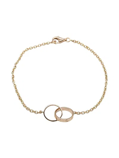 Pre-owned Cartier 18k Rose Gold Baby Love Bracelet