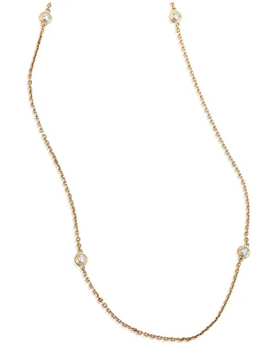 Cartier 18k Rose Gold Diamond Necklace (authentic )