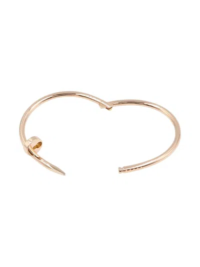 Pre-owned Cartier 18k Rose Gold Juste Un Clou Bracelet