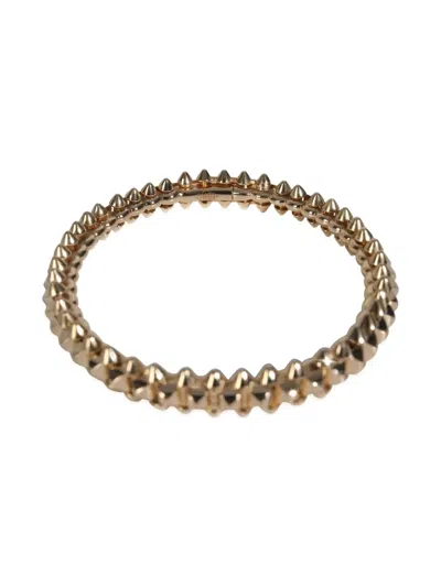 Pre-owned Cartier 18k Rose Gold Studded Bracelet