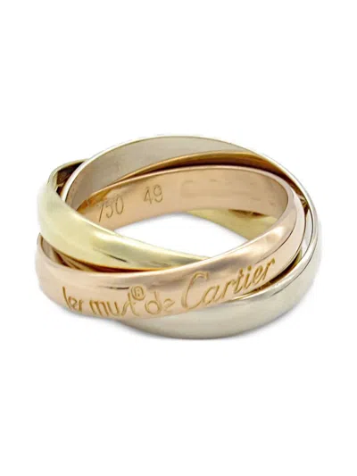 Pre-owned Cartier 2010s 18k Gold Trinity Ring