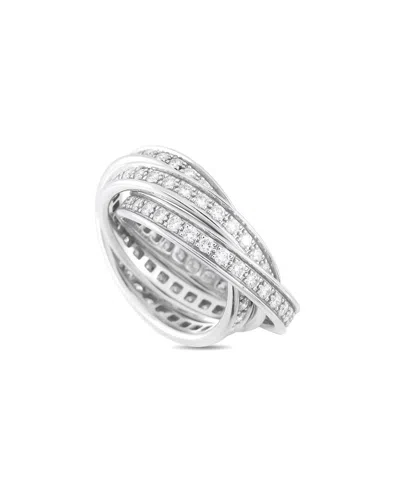 Cartier 18k Trinity Ring (authentic ) In Metallic