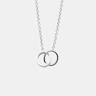 Pre-owned Cartier 18k White Gold Love Pendant Necklace