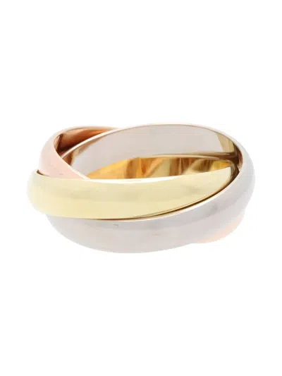 Pre-owned Cartier 18k White Gold Trinity Ring