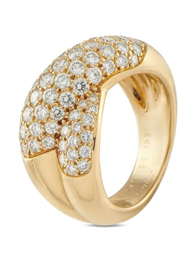 Pre-owned Cartier 18k Yellow Gold Diamond Ring