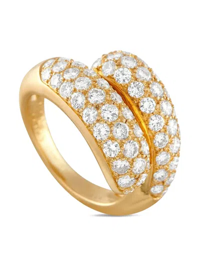Pre-owned Cartier 18k Yellow Gold Diamond Ring