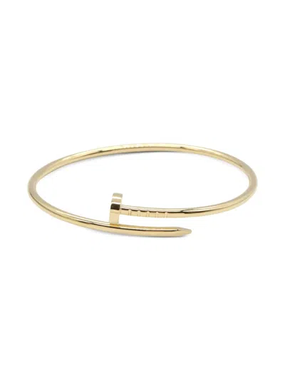 Pre-owned Cartier 18k Yellow Gold Juste Un Clou Sm Bracelet